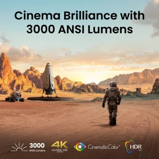 BenQ TK705STi 4K Short-Throw Laser Projector