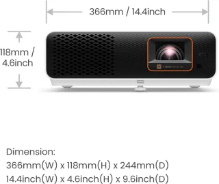 BenQ X500i gaming projector