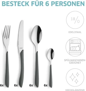 Bestekset 24-delig (6 personen)