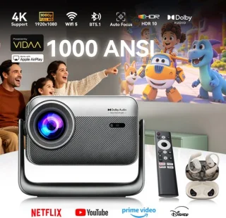 Blackview PV1000 Max beamer en Blackview AirBuds 300 wit