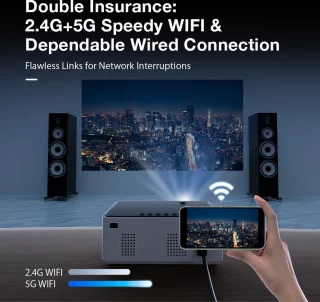 BlitzWolf FHD Mini Draagbare Projector