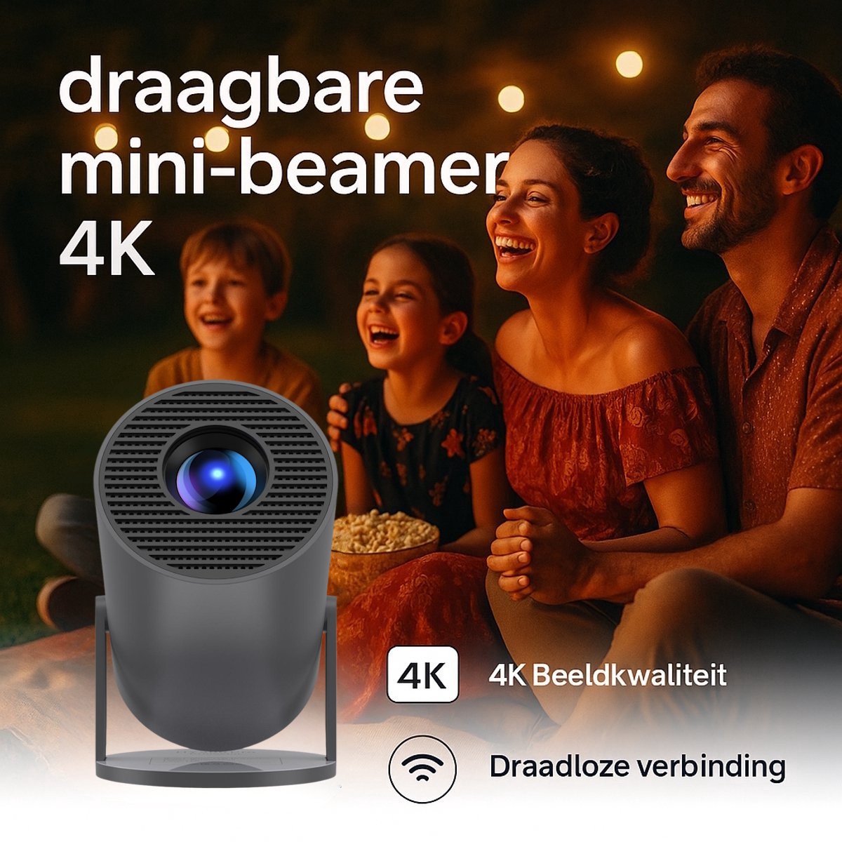 BMN Premium Mini Beamer 2025 Model Zwart