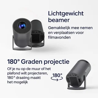 BMN Premium Mini Beamer 2025 Model Zwart