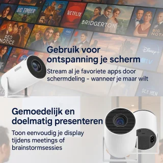 BMN® Premium Mini Beamer 2025 Wit