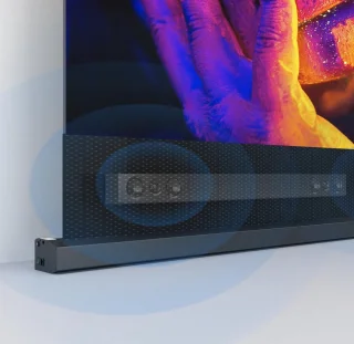 Bodemprojectiescherm ALR/CLR Motorisch Vloerscherm 8K/4K UHD 178° Grijs