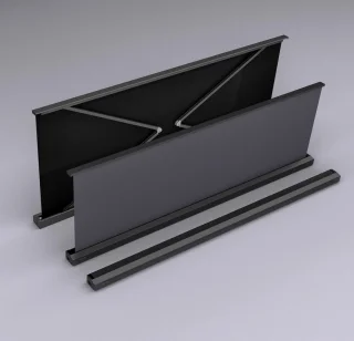 Bodemprojectiescherm ALR/CLR Motorisch Vloerscherm 8K/4K UHD 178° Grijs