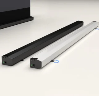 Bodemprojectiescherm ALR/CLR Motorisch Vloerscherm 8K/4K UHD 178° Grijs