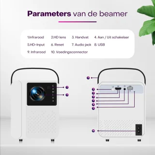 Boscer T2 PRO Android Mini Projector