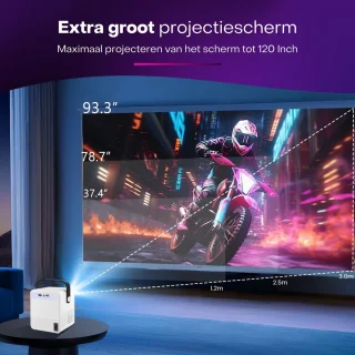 Boscer T2 PRO Android Mini Projector
