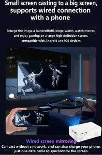Botec Mini Draagbare Projector
