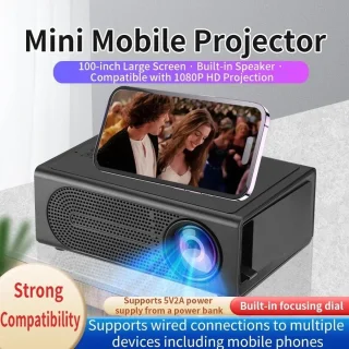 Botec Mini Draagbare Projector