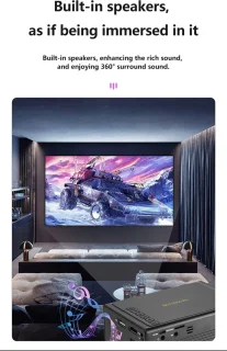 Botec Mini Draagbare Projector