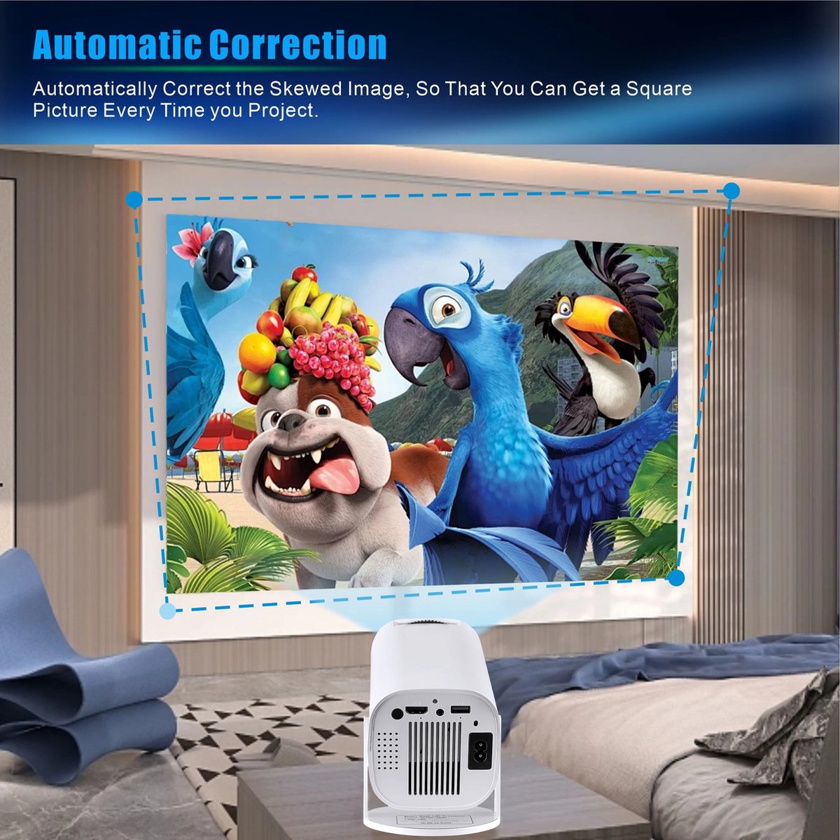 By Barkhuis Mini 4K Projector