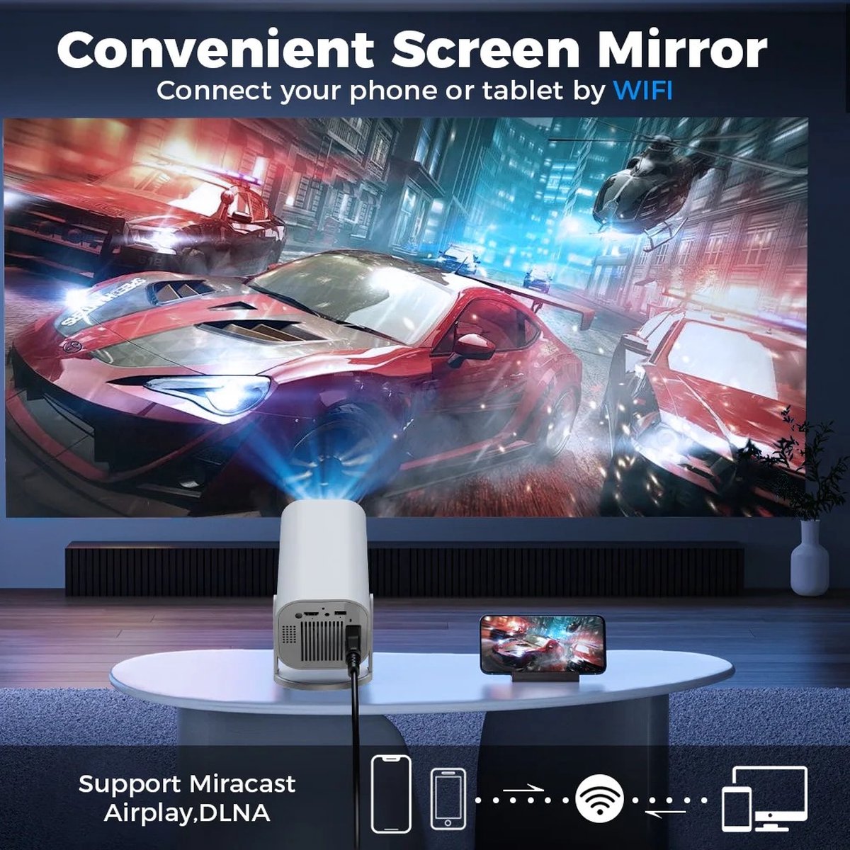 By Barkhuis Mini 4K Projector