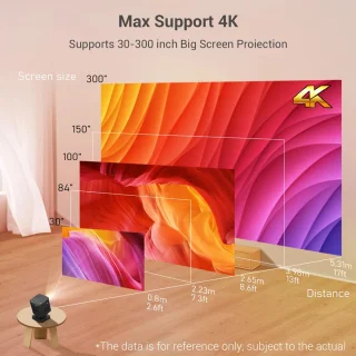BYINTEK P19 Portable Video Projector