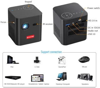 BYINTEK P19 Portable Video Projector