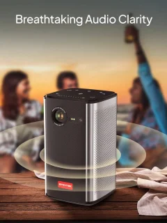 Byintek P70 - Mini Beamer - Zwart