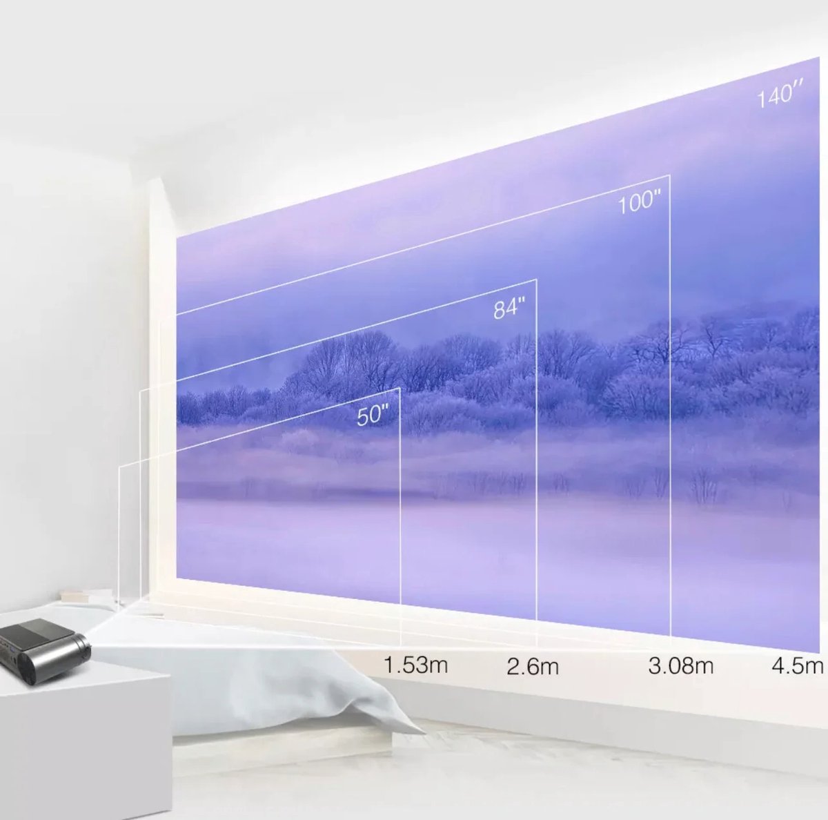 BYINTEK SKY K9 Mini LED Projector Full HD 1080p