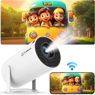 Cahaya 2025 Pro Mini Beamer met Android 11.0