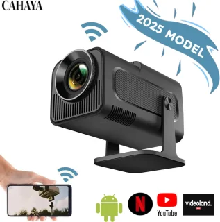 Cahaya 2025 ULTRA WiFi 6 Mini Beamer