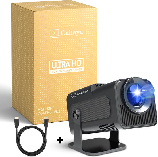 Cahaya 2025 ULTRA WiFi 6 Mini Beamer