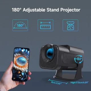 Cahaya Hy320 Mini Beamer Android 12.0
