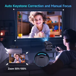 Cahaya Hy320 Mini Beamer Android 12.0