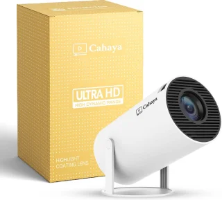 Cahaya Mini Beamer 2025 Pro met 100'' Projectiescherm