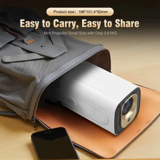 Cahaya Nova Mini Beamer 4K Android 12.0