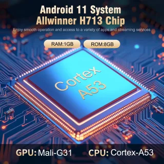 Cahaya Nova Mini Beamer 4K Android 12.0