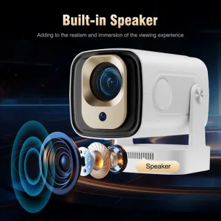 Cahaya Nova Mini Beamer 4K Android 12.0