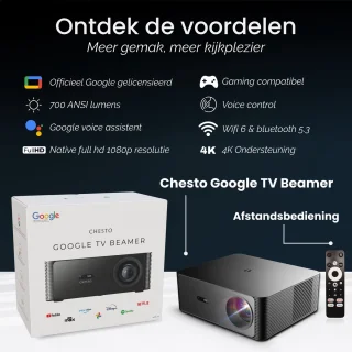 Chesto Google TV beamer