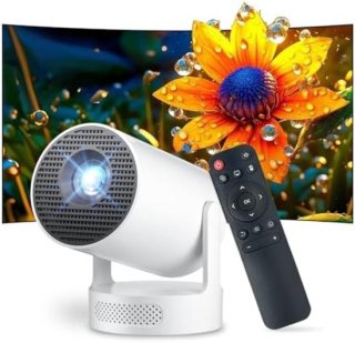 Compacte HD-projector: draagbare thuisbioscoop met slimme functies