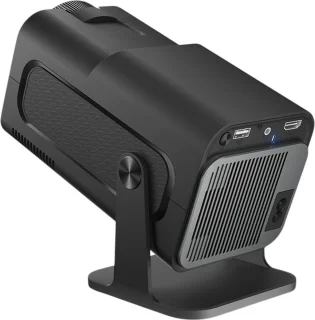 Compacte Zwarte Beamer Android 11.0 720p 4K Bluetooth WIFI USB