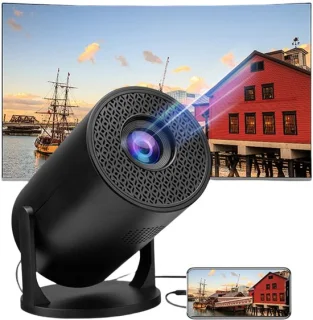 Dailygoods draagbare 1080p full hd mini projector