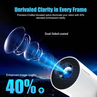 De Warenloods - HY300 Pro Draagbare Projector