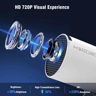 De Warenloods - HY300 Pro Draagbare Projector