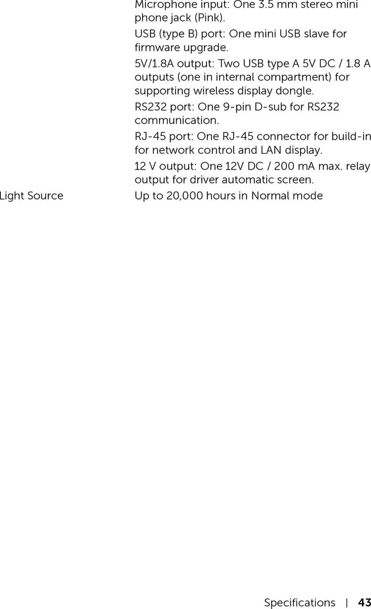 Dell 7760 DLP projector 1080p