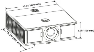Dell 7760 DLP projector 1080p