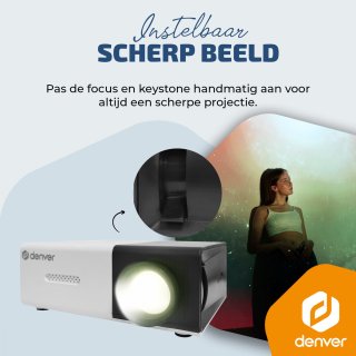 Wat vinden we goed aan de Denver PR1000 Mini Beamer
