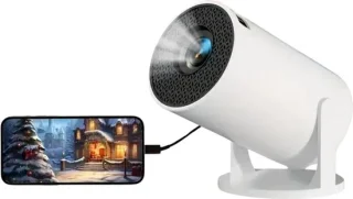 Dollssbeauty mini beamer draagbaar 2025 smart tv projector