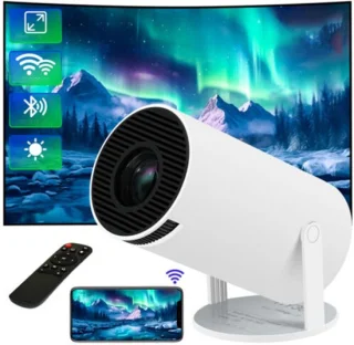 Draagbare beamer met Android TV