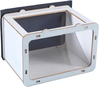 Draagbare holografische telefoonprojector