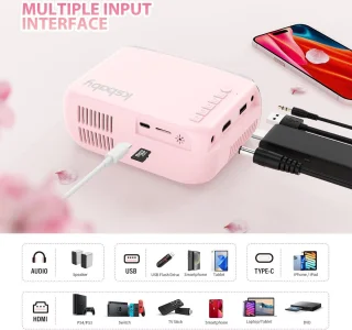 Draagbare LED-videoprojector