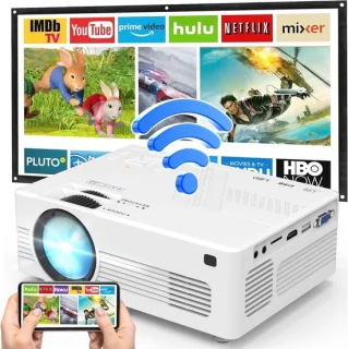 Draagbare mini full hd wifi beamer