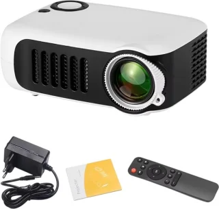 Draagbare Mini LED Projector 1080P – Wit