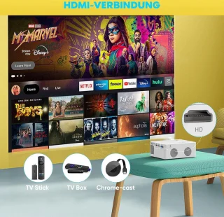 Draagbare Outdoor Filmprojector