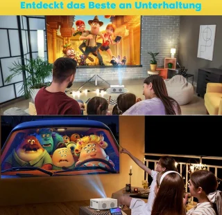 Draagbare Outdoor Filmprojector