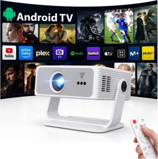 Draagbare projector wit