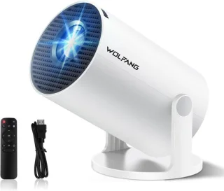Draagbare projector - zwart